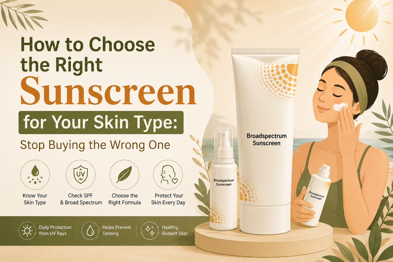 How to Choose the Right Sunscreen for Your Skin Type